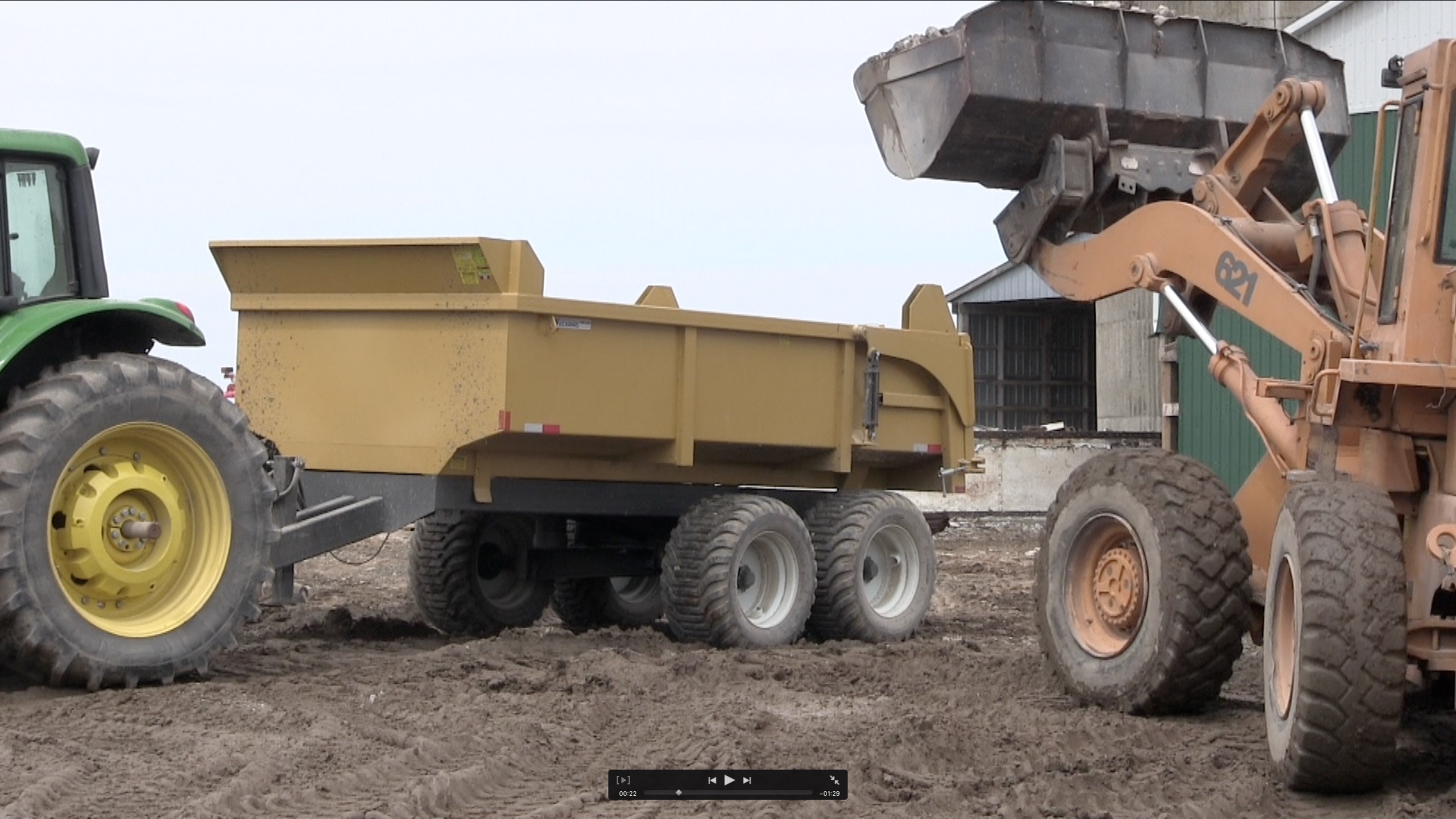 16 ton heavy duty hydraulic farm dump trailer 2018 1