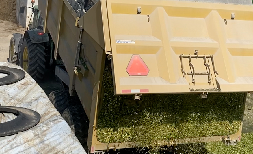 Berkelmans 30 Ton Silage Farm Dump Trailer
